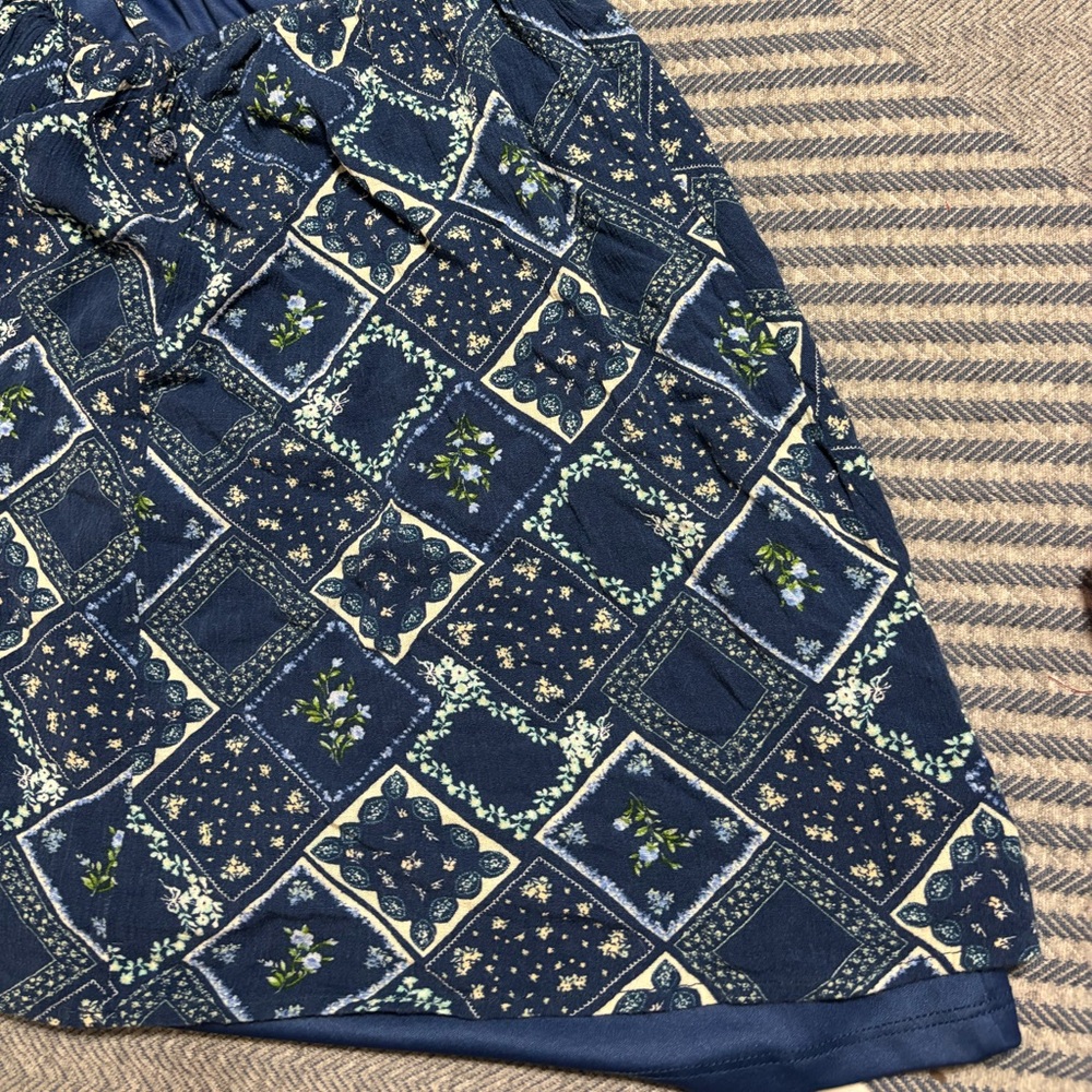 Altar'd State Blue Patterned Dress - Picture 11 of 15